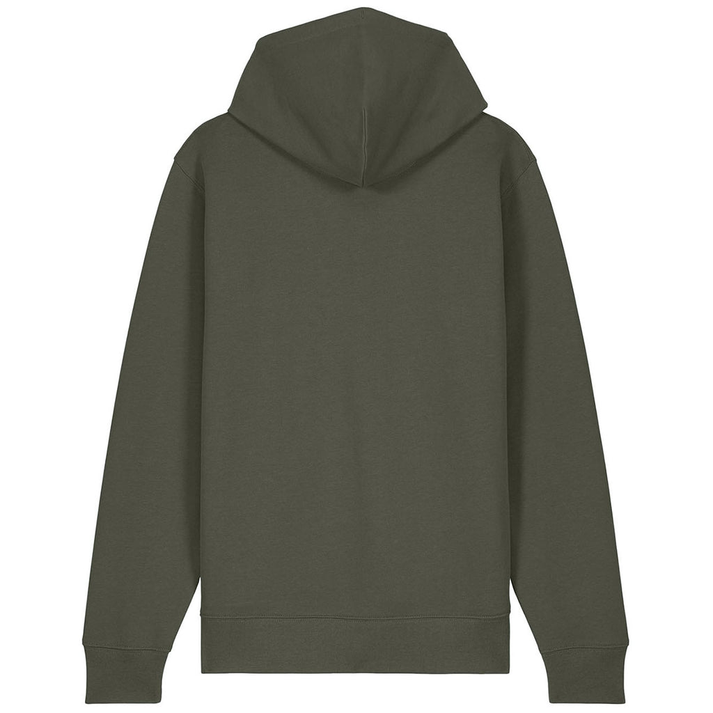 Stanley/Stella Unisex Khaki Green Cultivator 2.0 Full-Zip Hooded Sweatshirt