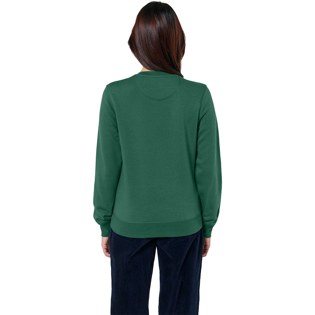 Stanley/Stella Unisex Bottle Green Roller Crewneck Sweatshirt