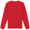 Stanley/Stella Unisex Red Roller Crewneck Sweatshirt