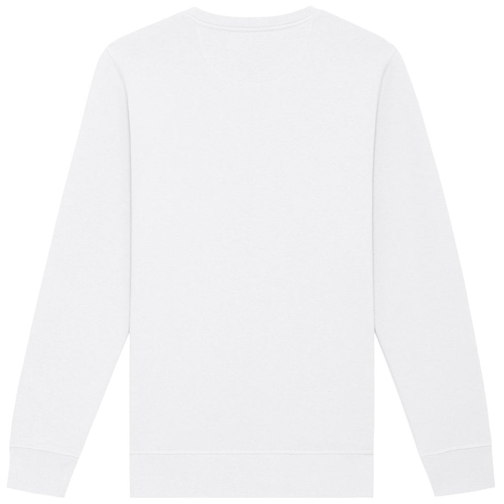Stanley/Stella Unisex White Roller Crewneck Sweatshirt