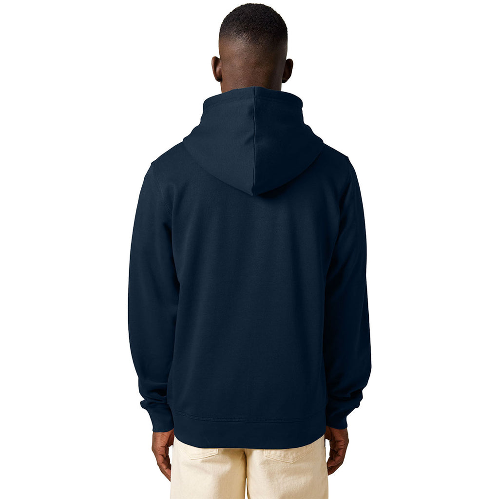 Stanley/Stella Unisex French Navy Mixer Full-Zip Hooded Sweatshirt
