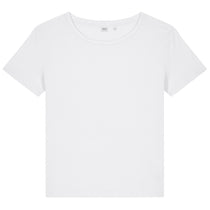 Stanley/Stella Women's White Stella Serena Scoop Neck Tee