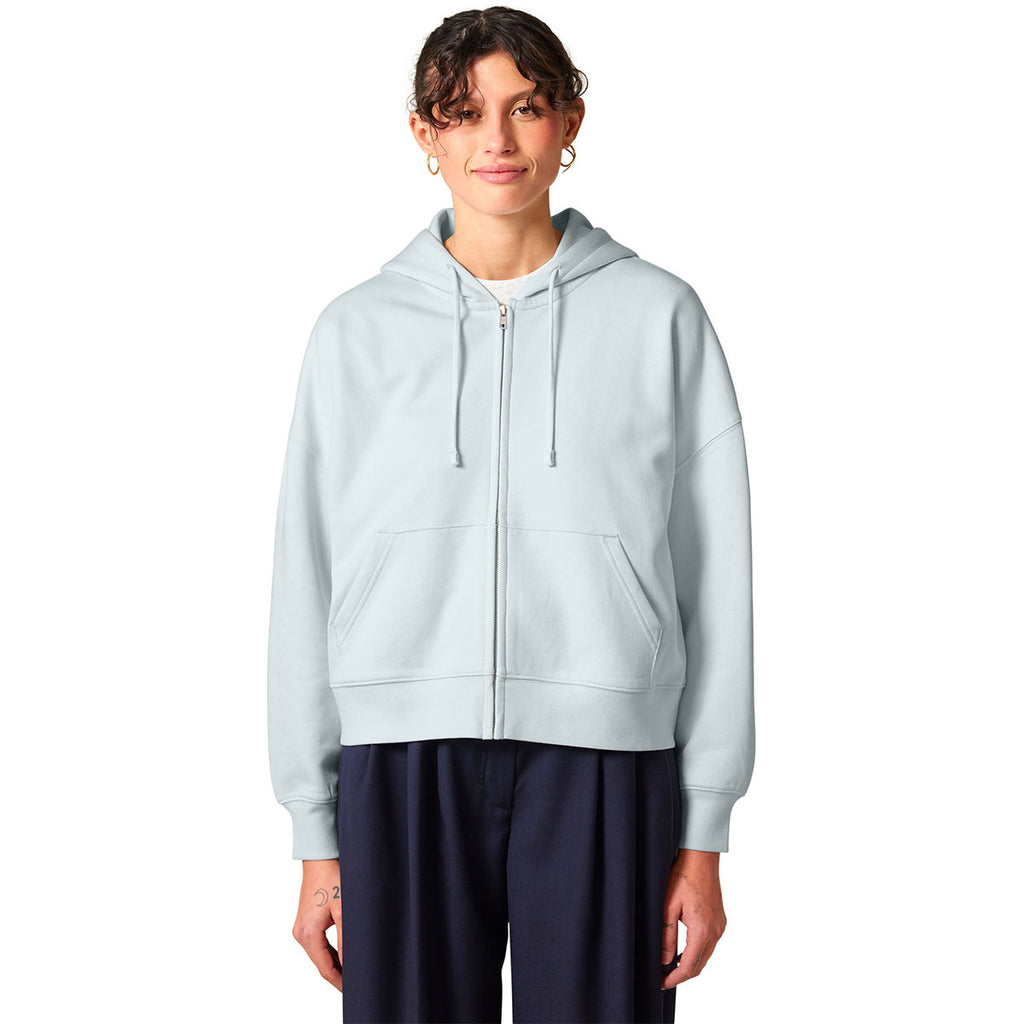 Stanley/Stella Women's Blue Ice Stella Ida Full-Zip Hooded Sweatshirt