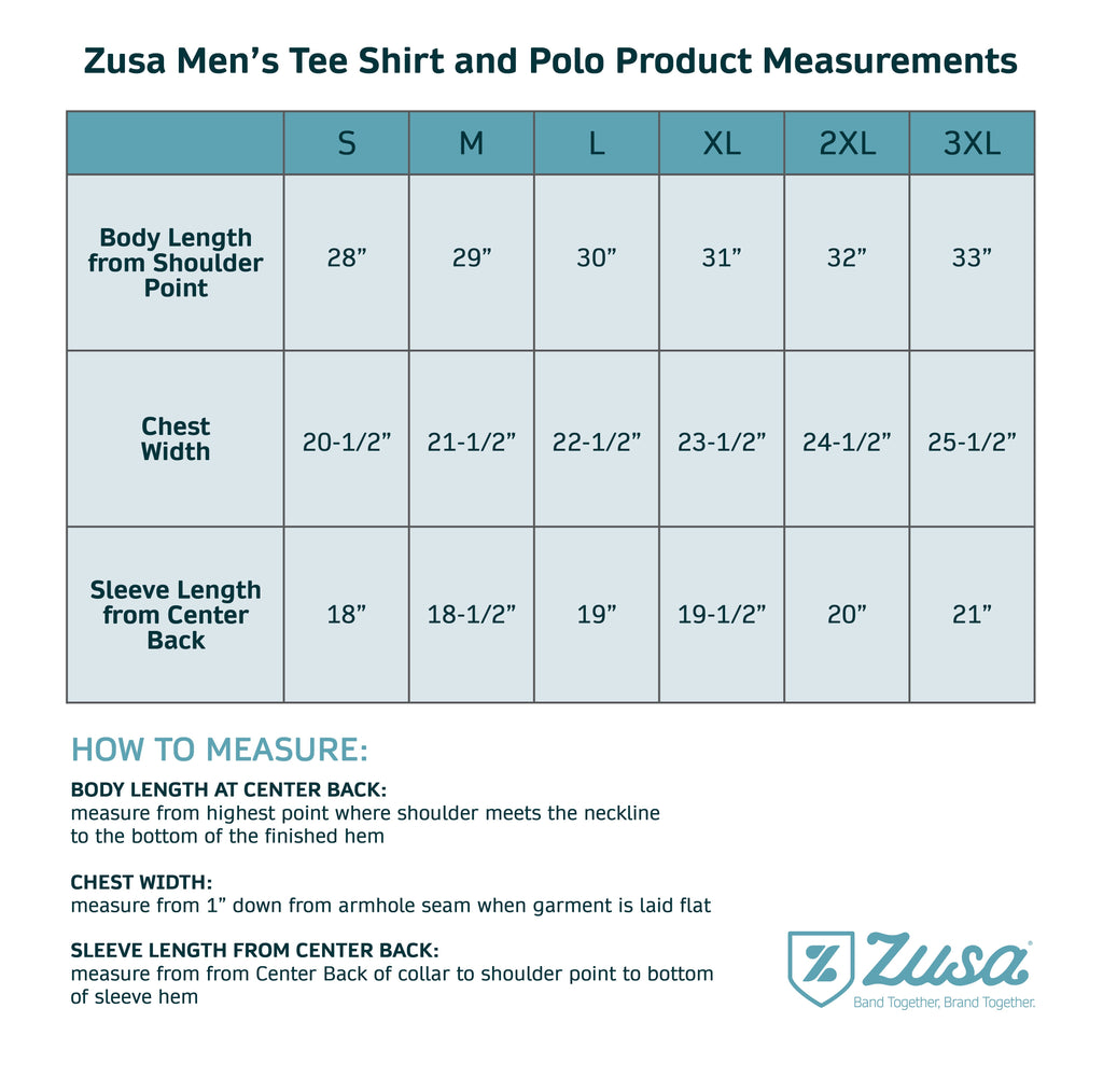 48-Hour Zusa Men's Light Grey Heather Tamarac Tee