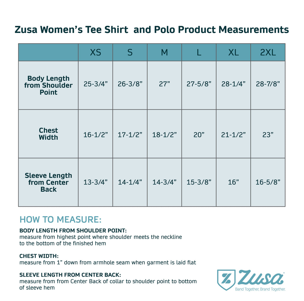 48-Hour Zusa Women's Navy Everyday Pique Polo