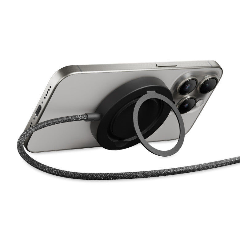 Native Union Black Snapstand Qi2 Wireless Charger