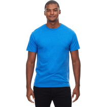 Threadfast Apparel Men's Heather Royal Epic CVC T-Shirt
