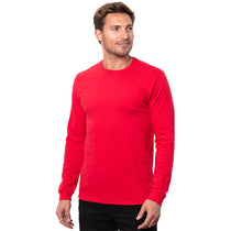 Threadfast Apparel Men's Red Epic Long Sleeve T-Shirt