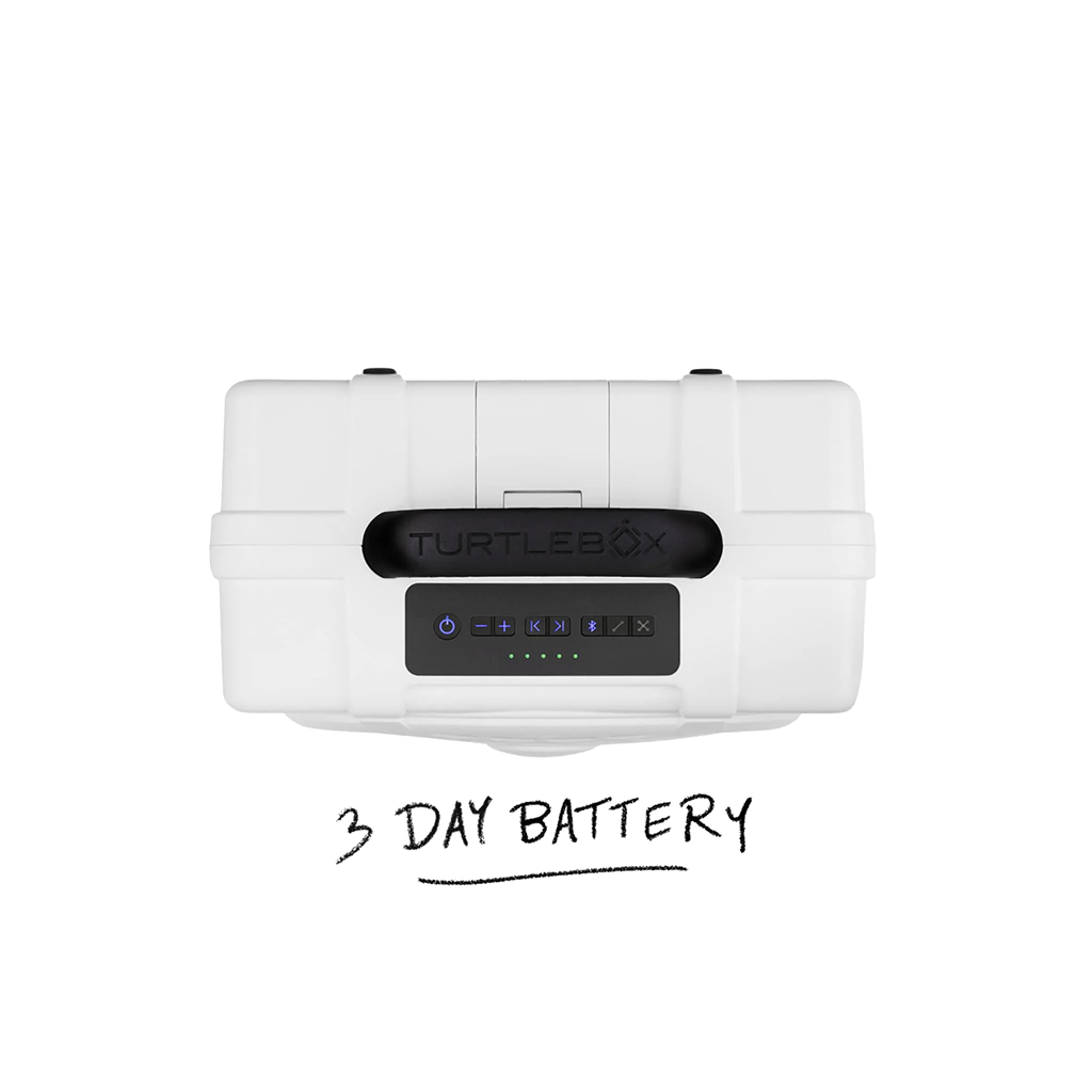 Turtlebox White Original Gen 3 Speaker
