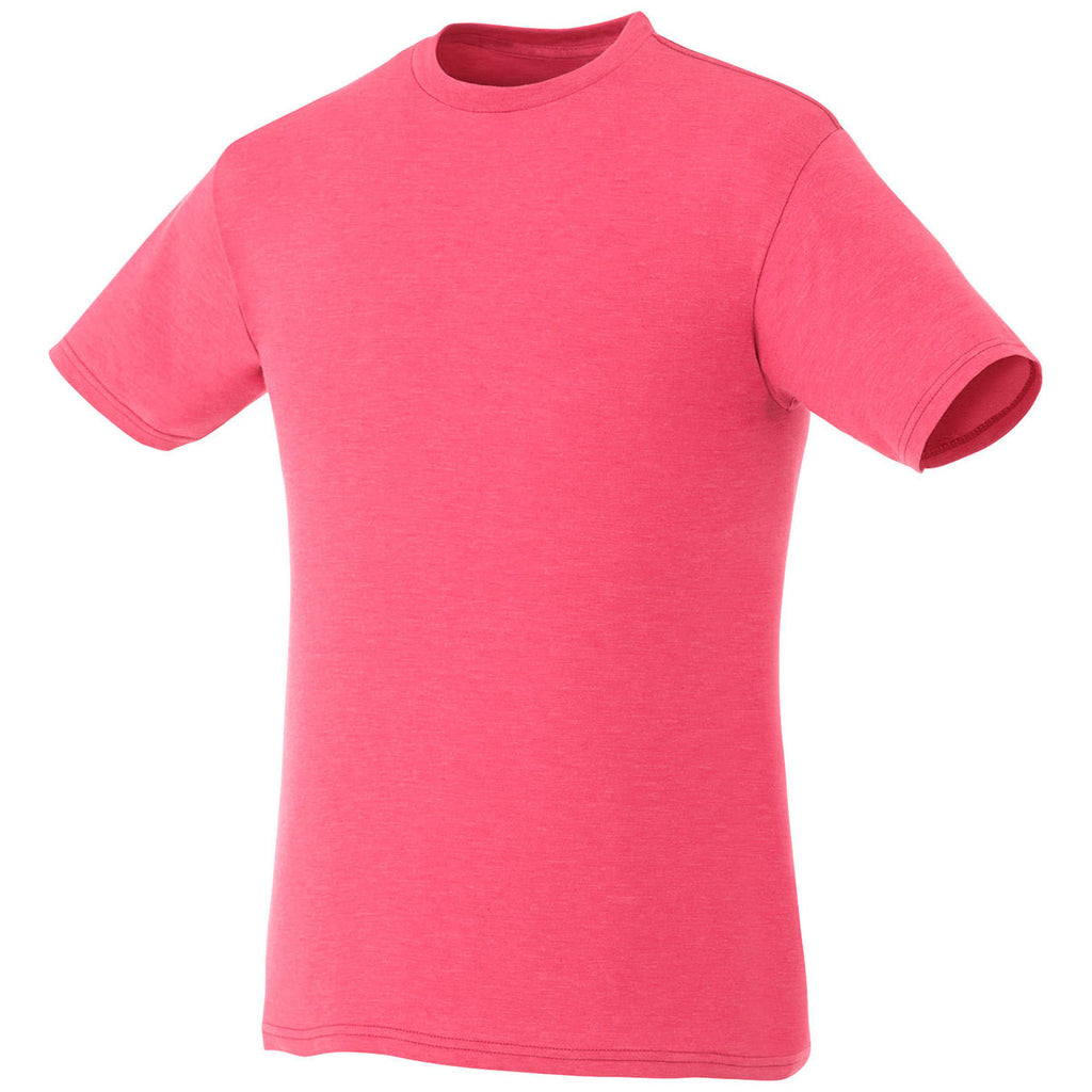 Elevate Men's Magenta Heather Bodie Short Sleeve T-Shirt