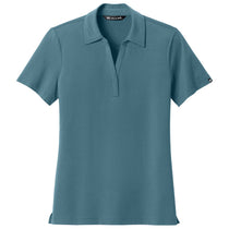 TravisMathew Women's Stellar Blue Glenview Solid Polo