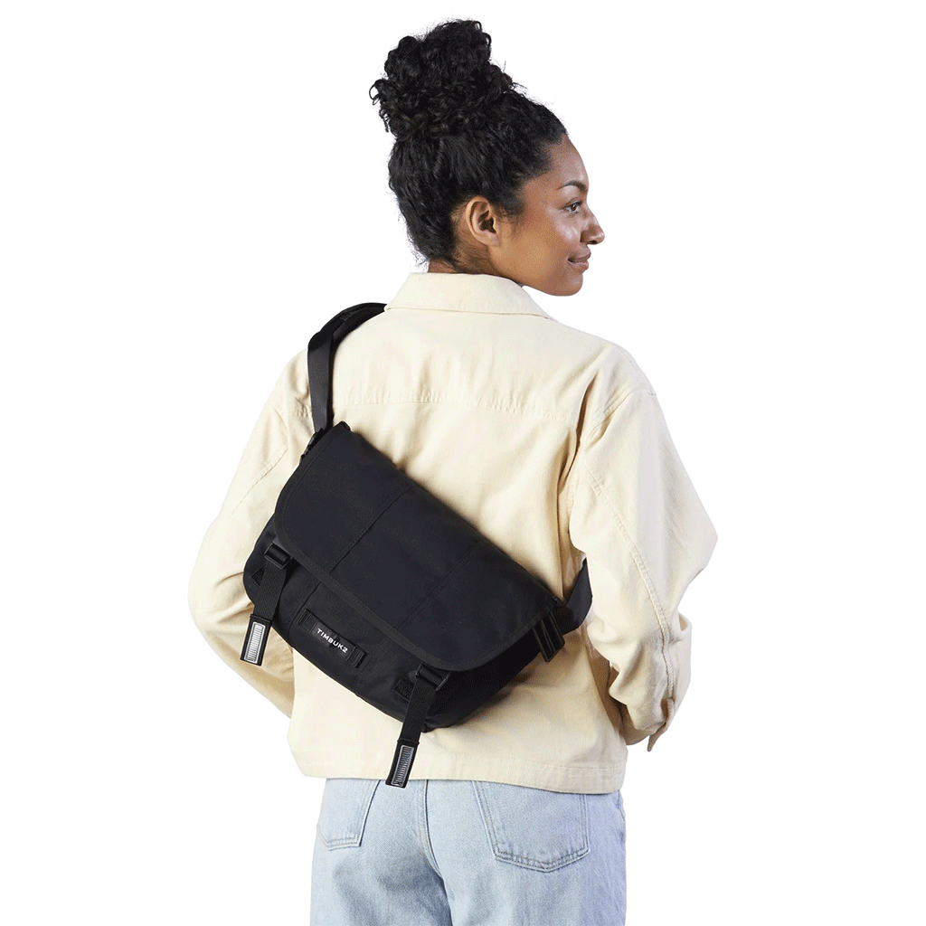 Timbuk2 Jet Black Flight Classic Messenger Bag - XS