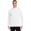 tasc Men's White Carrollton Fitness Long-Sleeve T-Shirt