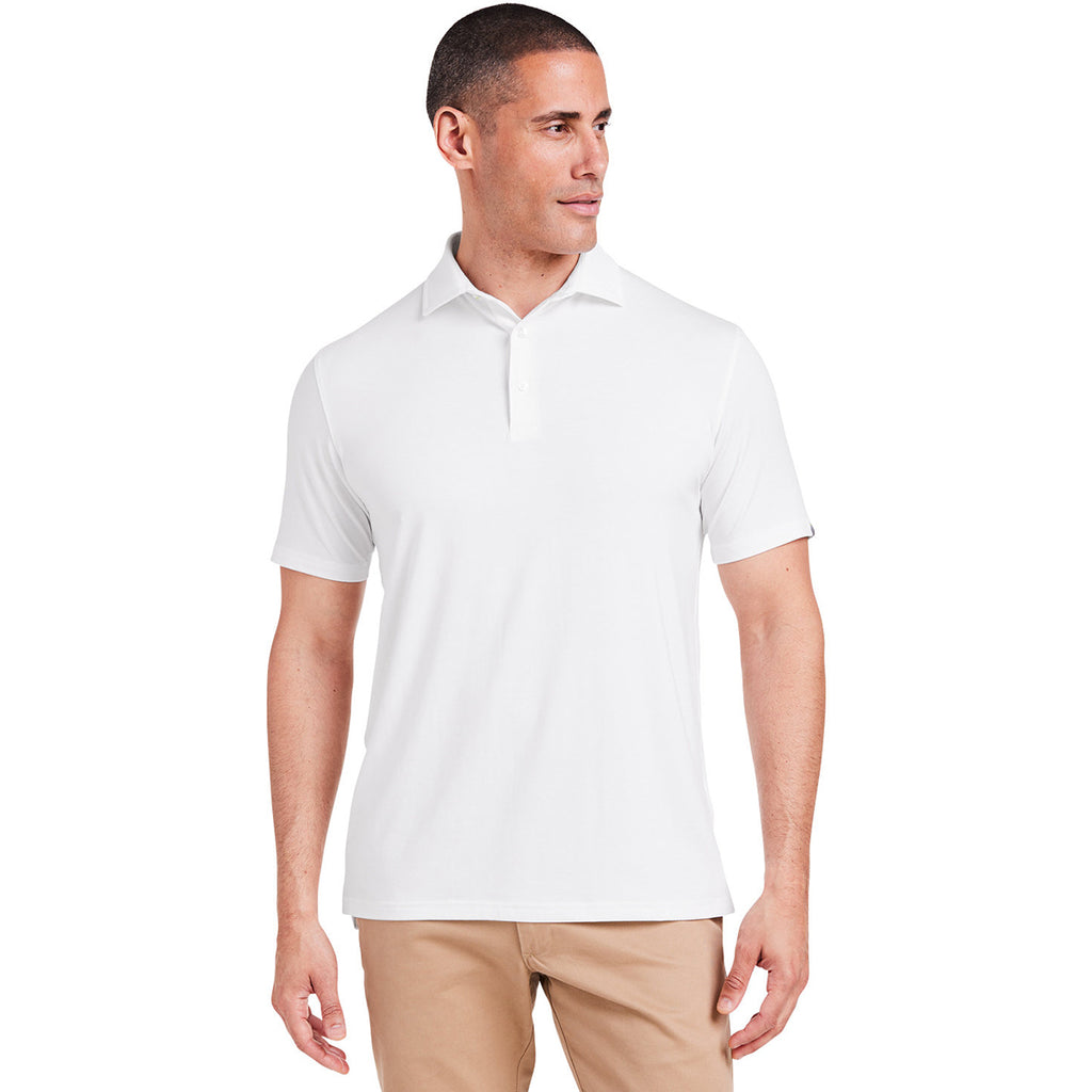 tasc Men's White Cloud Lightweight Polo