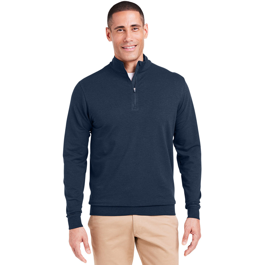 tasc Men's Classic Navy Cloud French Terry Quarter-Zip