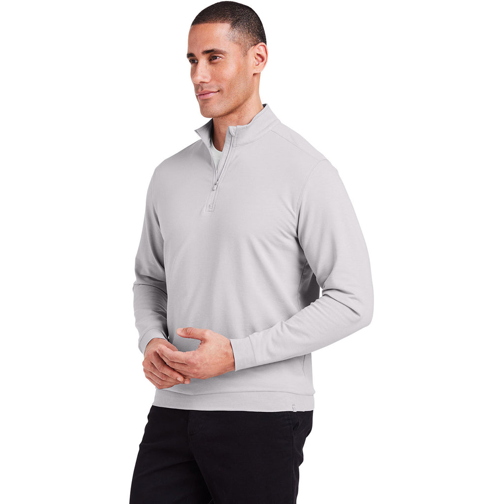 tasc Men's Silver Cloud French Terry Quarter-Zip