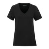 American Giant Women's Black Classic Cotton V-Neck T-Shirt