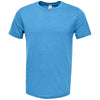 BAW Men's Columbia Blue Tri-Blend T-Shirt Short Sleeve