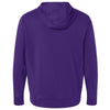 Team 365 Unisex Sport Purple Squad Hooded Tech Fleece Pullover