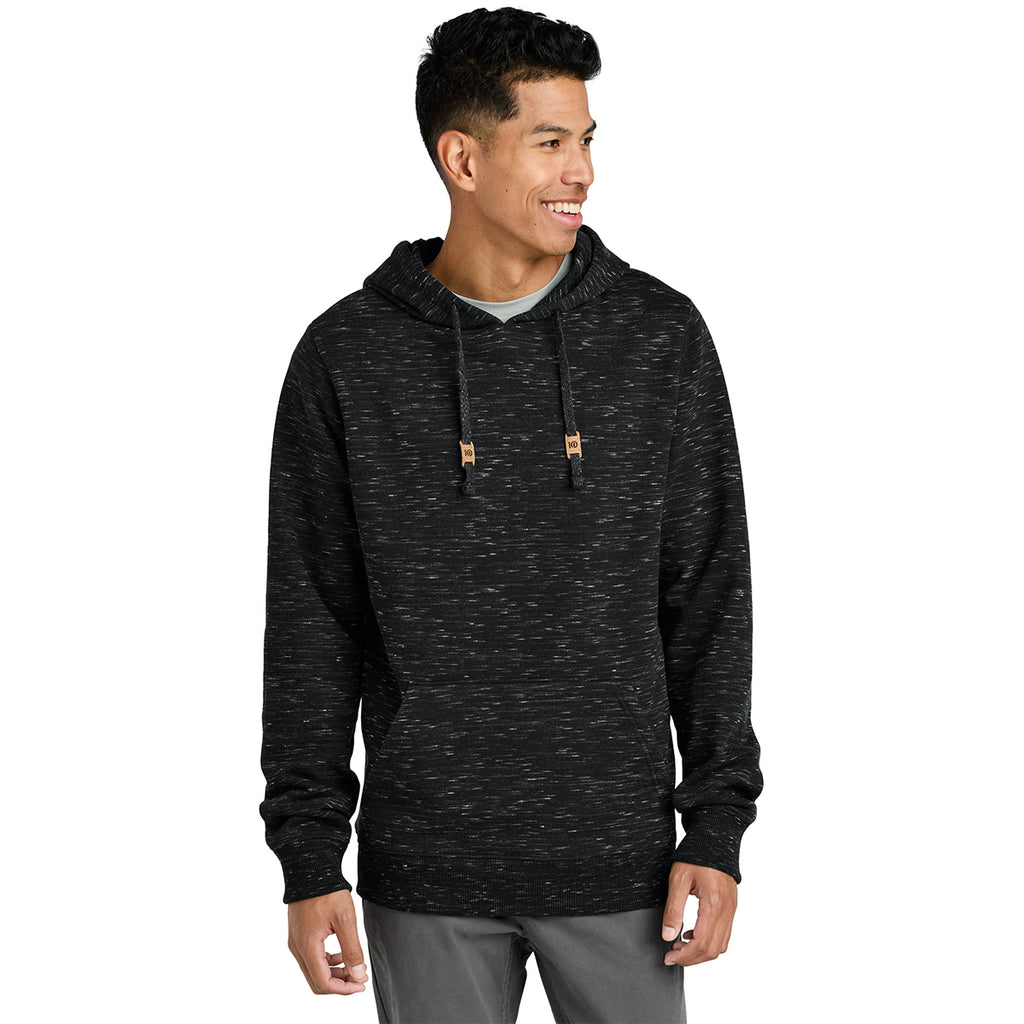 tentree Men's Meteorite Black Space Dye Space Dye Fleece Classic Hoodie