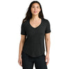 tentree Women's Meteorite Black Heather TreeBlend V-Neck T-Shirt