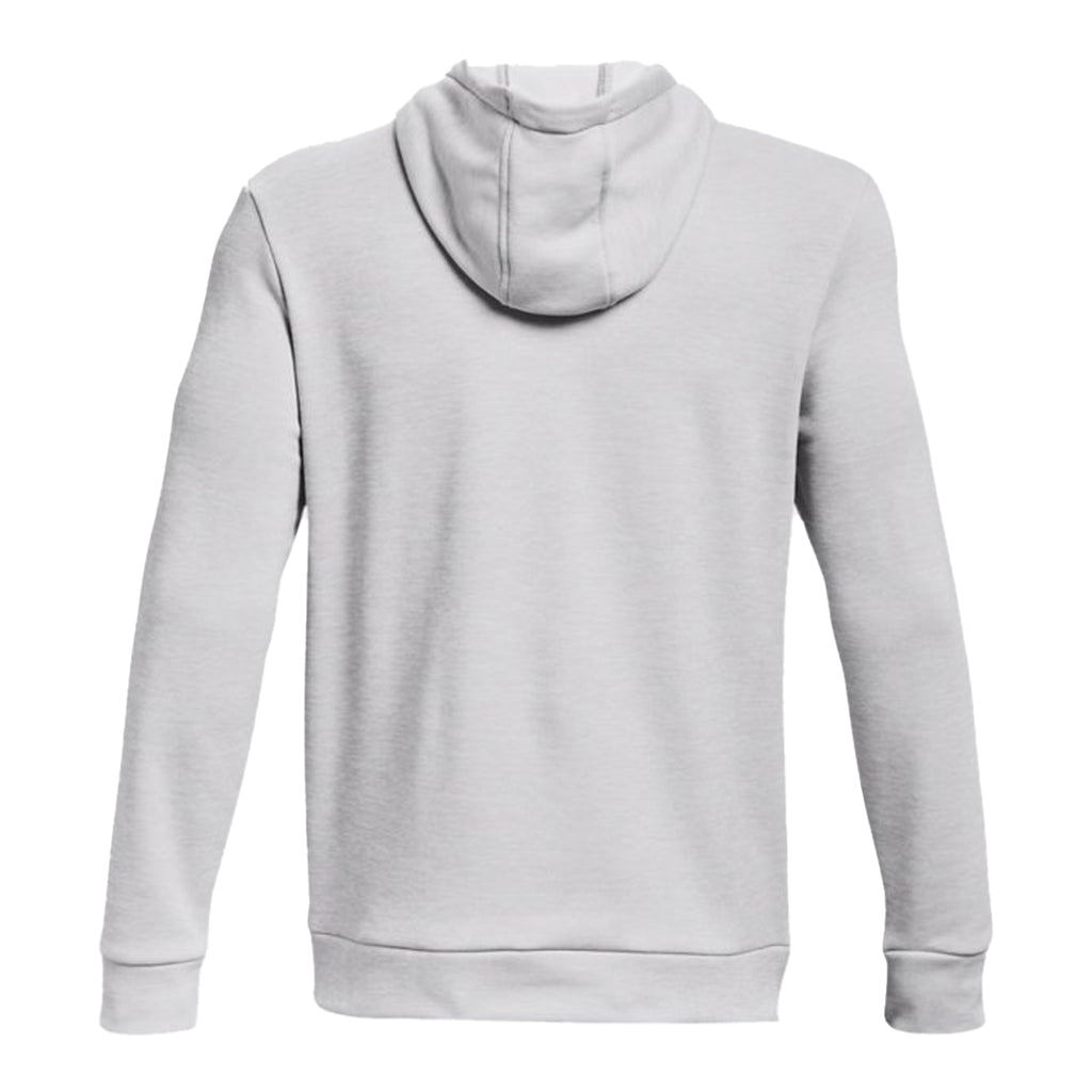 Under Armour Men's Halo Grey/White/Black Armour Fleece Twist Hoodie