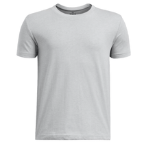 Under Armour Boy's Mod Gray Light Heather/Black Short Sleeve