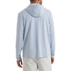 UNRL Men's Sky Blue Ultra Hooded Long Sleeve