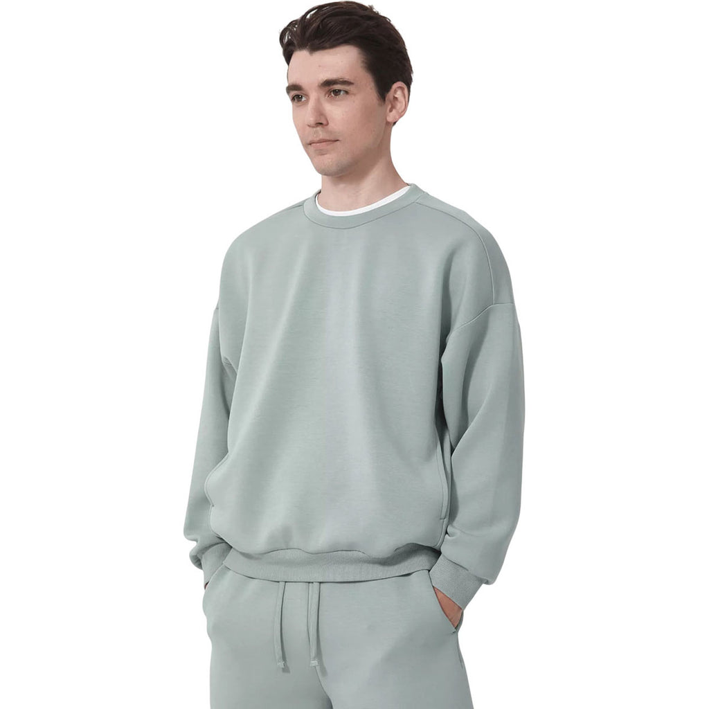 Levelwear Unisex Iceberg Green Luxe Signature Crew