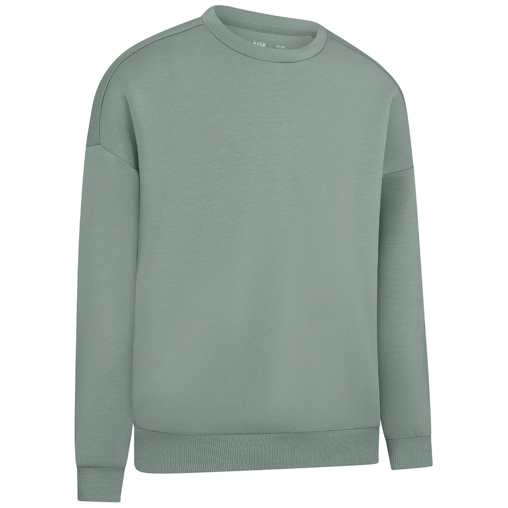 Levelwear Unisex Iceberg Green Luxe Signature Crew