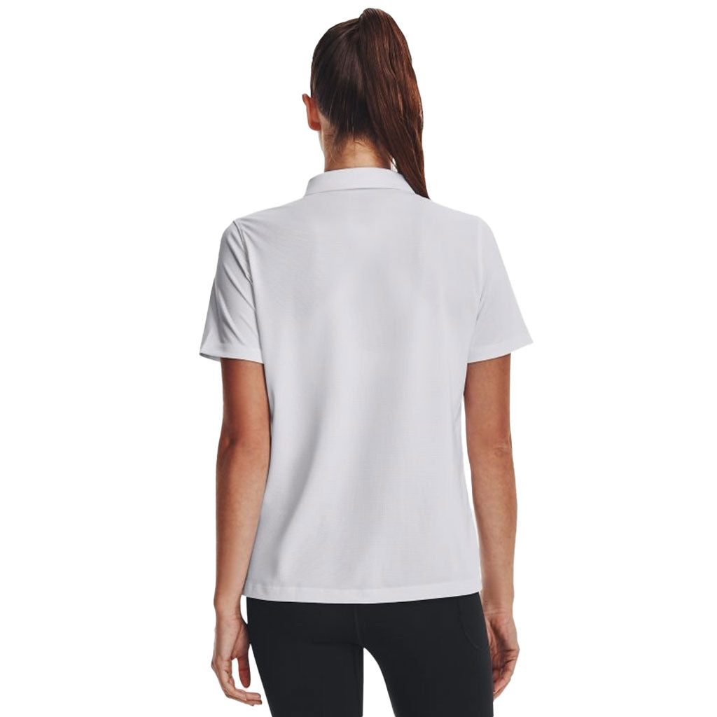 Under Armour Women's White Tech Team Polo