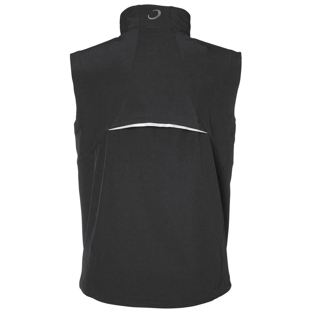 Zero Restriction Men's Black Full-Zip Vest