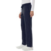 Jaanuu Women's Midnight Navy Xenos Essential Knit-Waist Scrub Pants