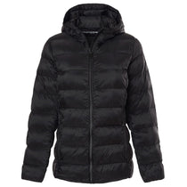 Weatherproof Women's Black Lightweight Poly-Filled Hooded Puffer Jacket