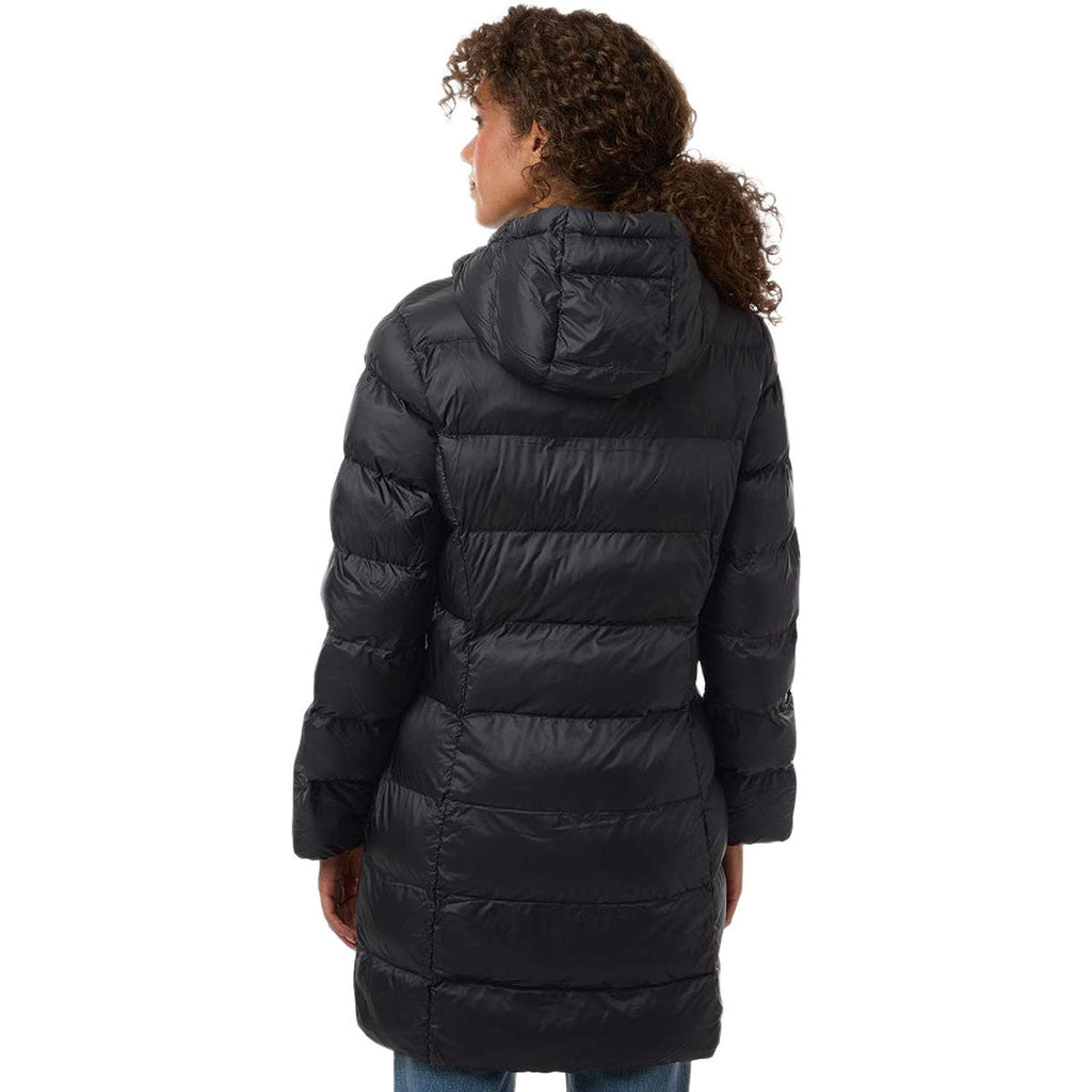Weatherproof Women's Black Poly-Filled 3/4 Length Coat