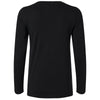 Jaanuu Women's Black RegenX Cotton Underscrub Long Sleeve T-Shirt