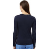 Jaanuu Women's Midnight Navy RegenX Cotton Underscrub Long Sleeve T-Shirt