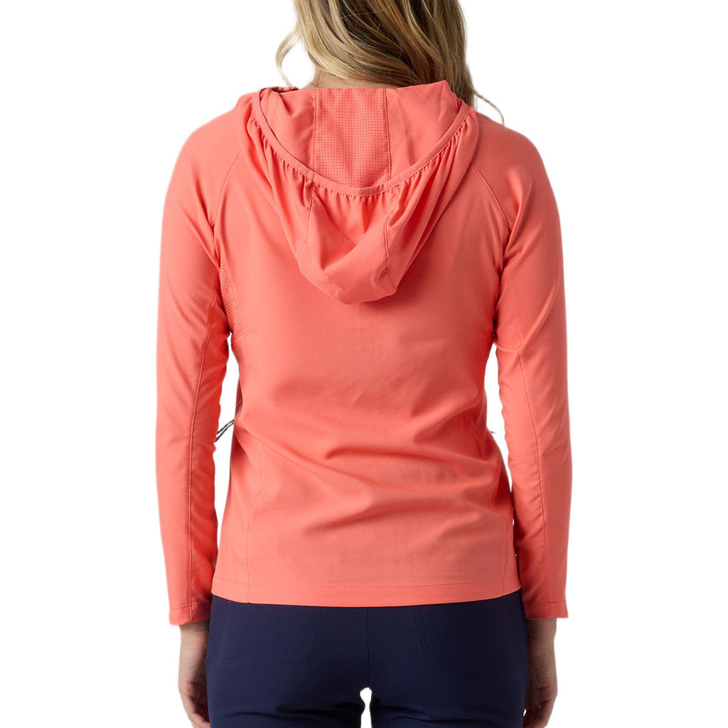 Straight Down Women's Hot Coral Dunes Jacket