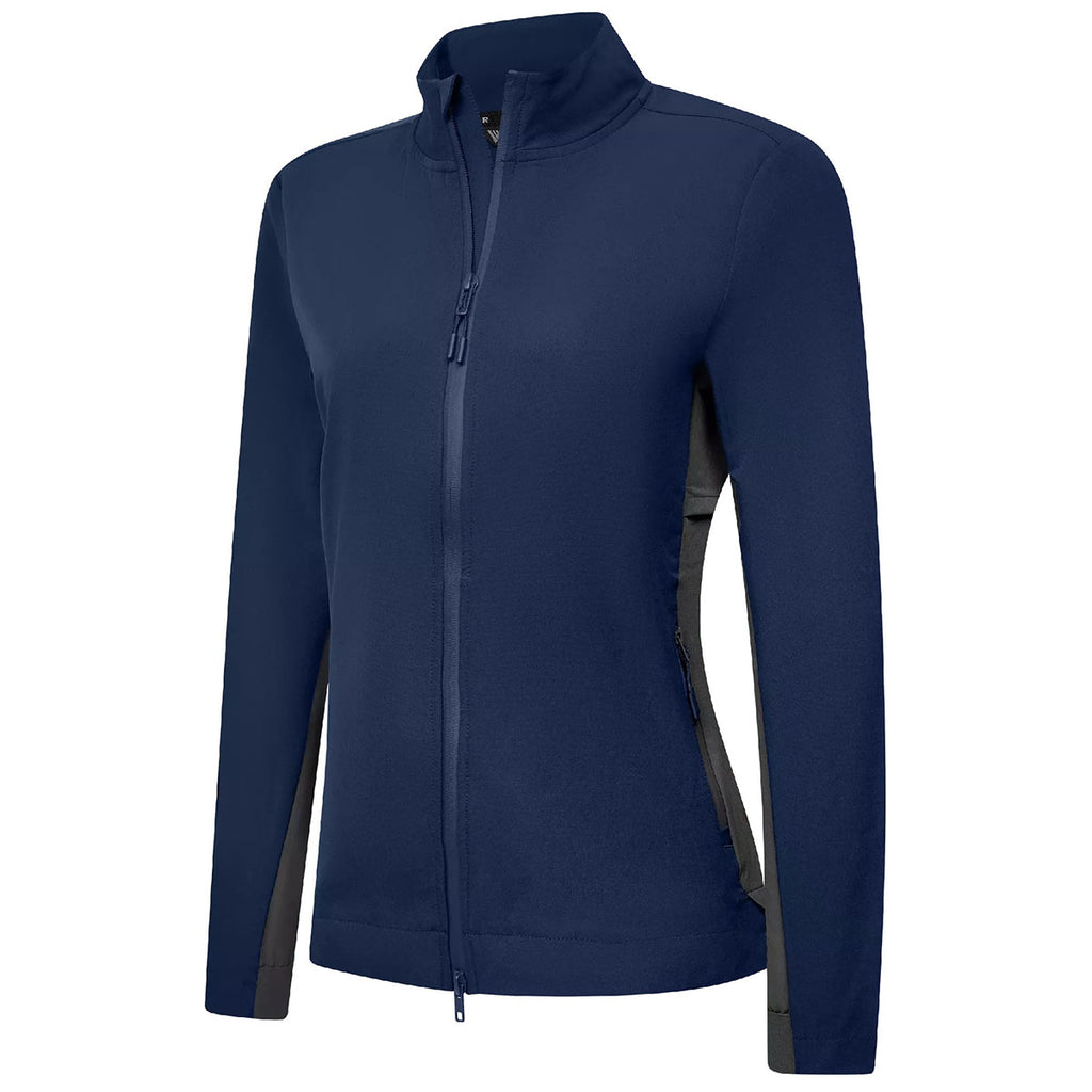 Levelwear Women's Navy/Charcoal Bevel Jacket
