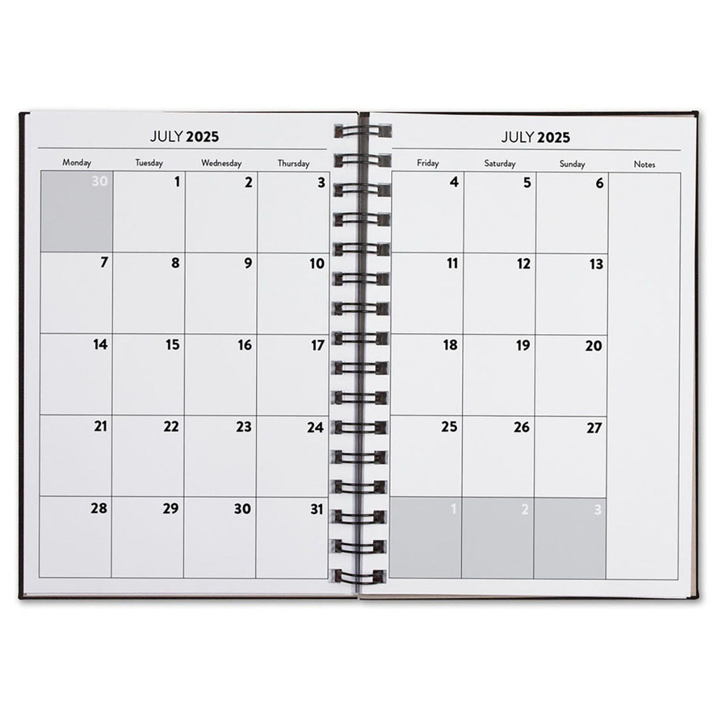 Castelli Walnut WireO Chia Medio White Academic Planner