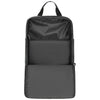 Ariel Premium Pewter Grey Chateau Leatherette Backpack
