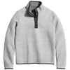 Marine Layer Women's Charcoal/Mid Heather Grey Reversible Corbet Pullover