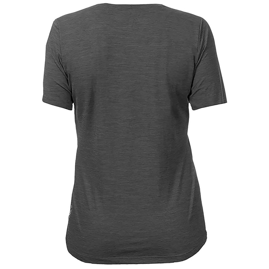 ANETIK Women's Charcoal Heathered Breeze Tech T-Shirt