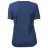 ANETIK Women's Navy Heathered Breeze Tech T-Shirt