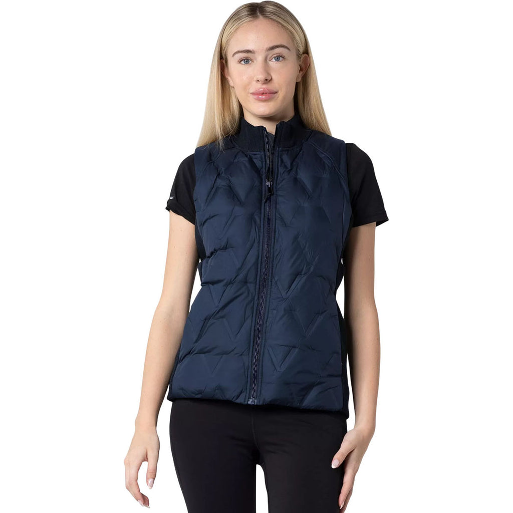 Levelwear Women's Navy Loft Quilted Vest