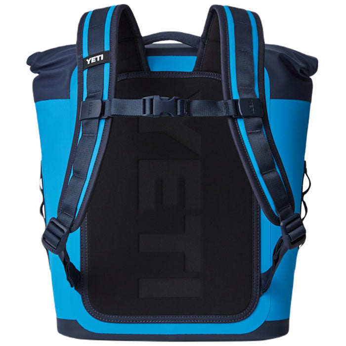 YETI Navy/Big Wave Blue Hopper M20 Soft Backpack Cooler