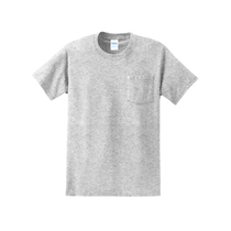 Port & Company Men's Ash Tall Essential Pocket Tee