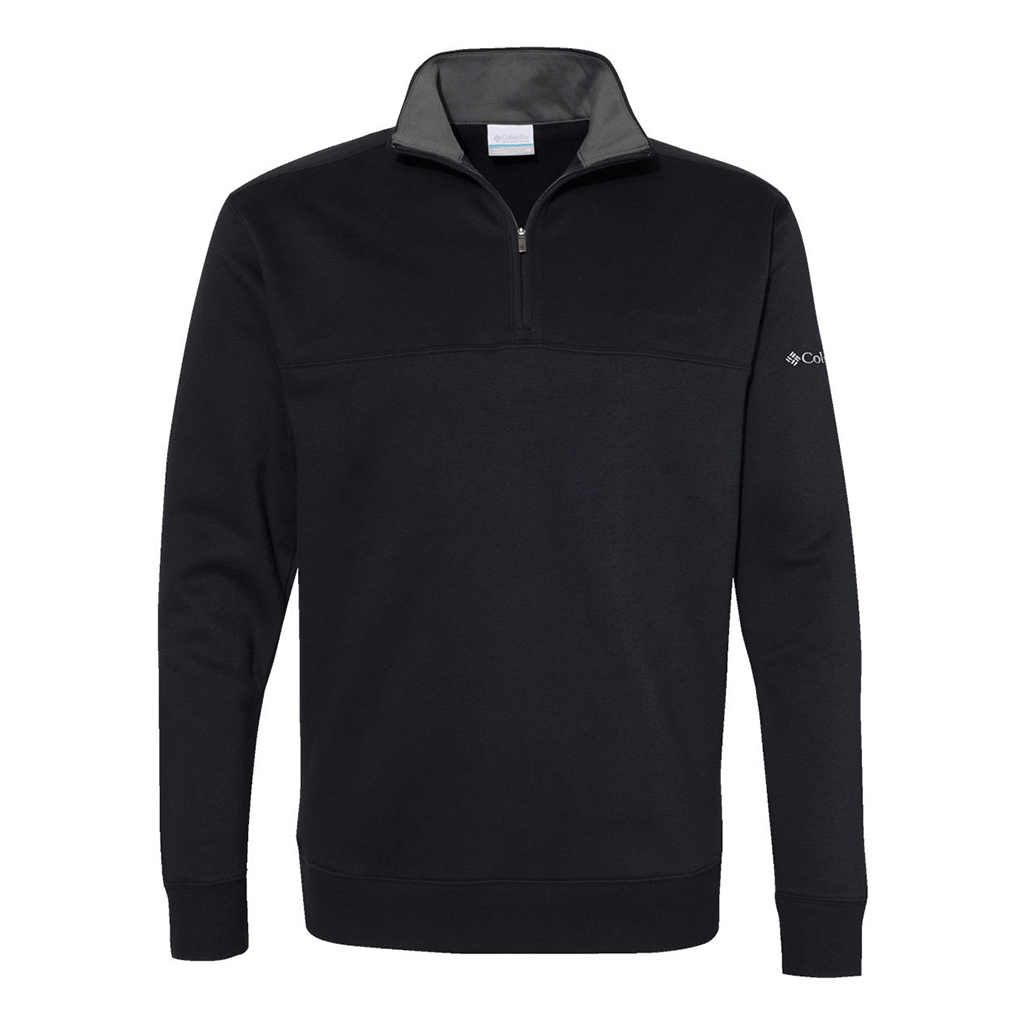 Columbia Men's Black Hart Mountain II Half-Zip Pullover