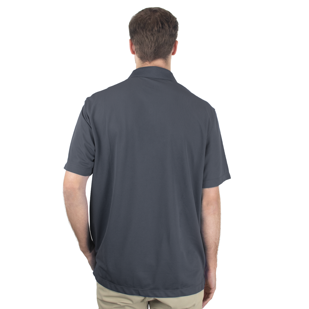 Zusa 3 Day Men's Charcoal Friday Polo