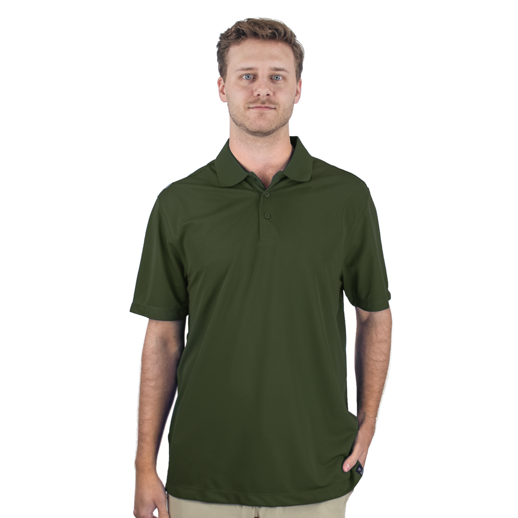 Zusa Men's Deep Forest Friday Polo